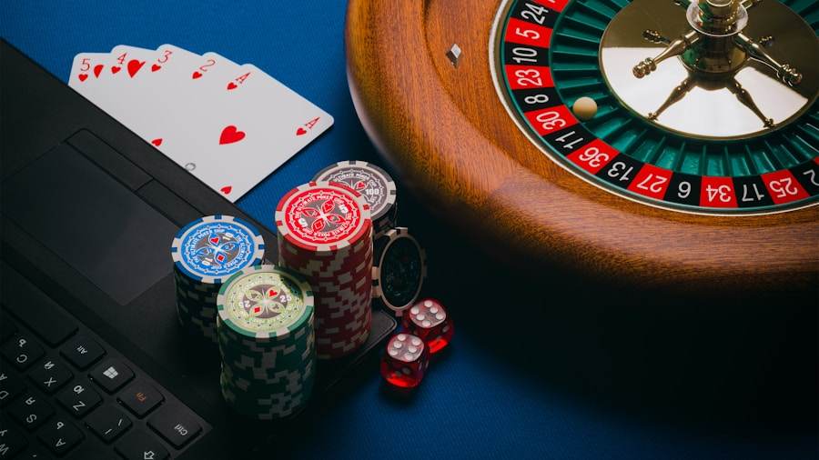 Tampilan rolet live casino pada layar ponsel